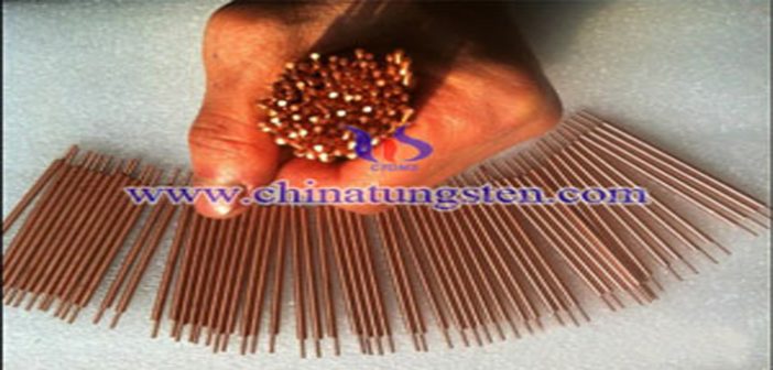 tungsten copper electrode picture