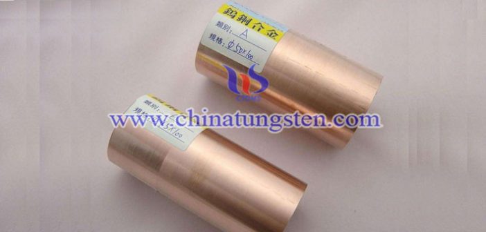 tungsten copper rod picture