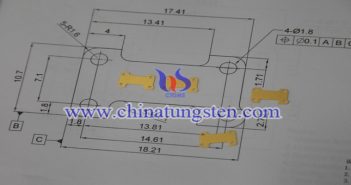 Tungsten Copper Heat Sink Picture