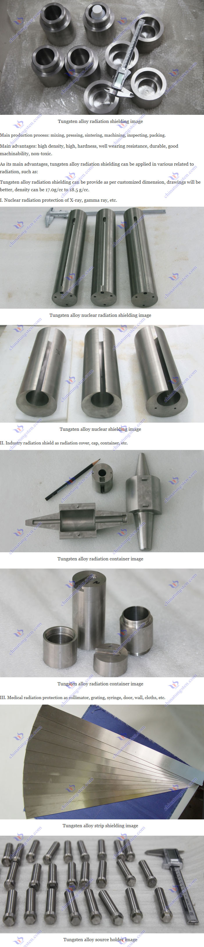 tungsten alloy radiation shielding image