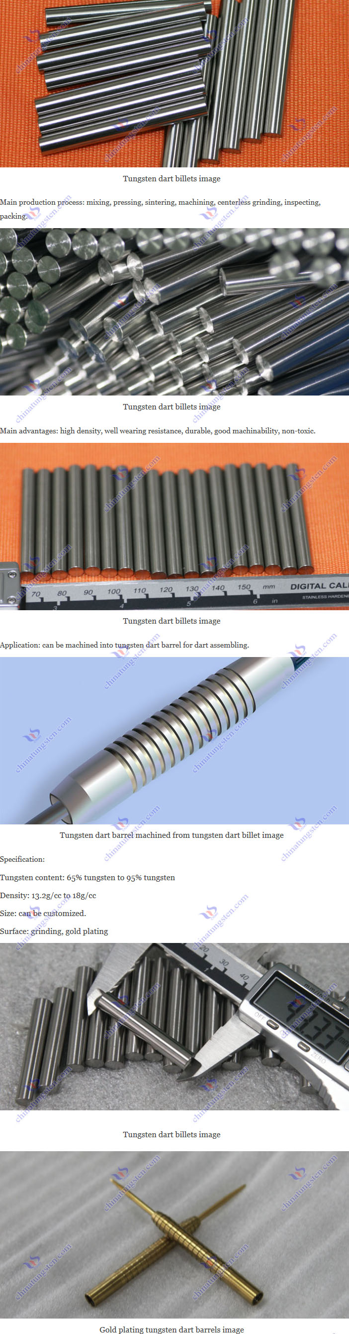 tungsten dart billet image