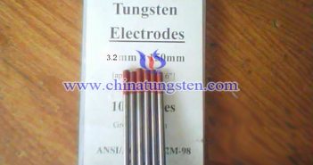 thorium tungsten electrode image