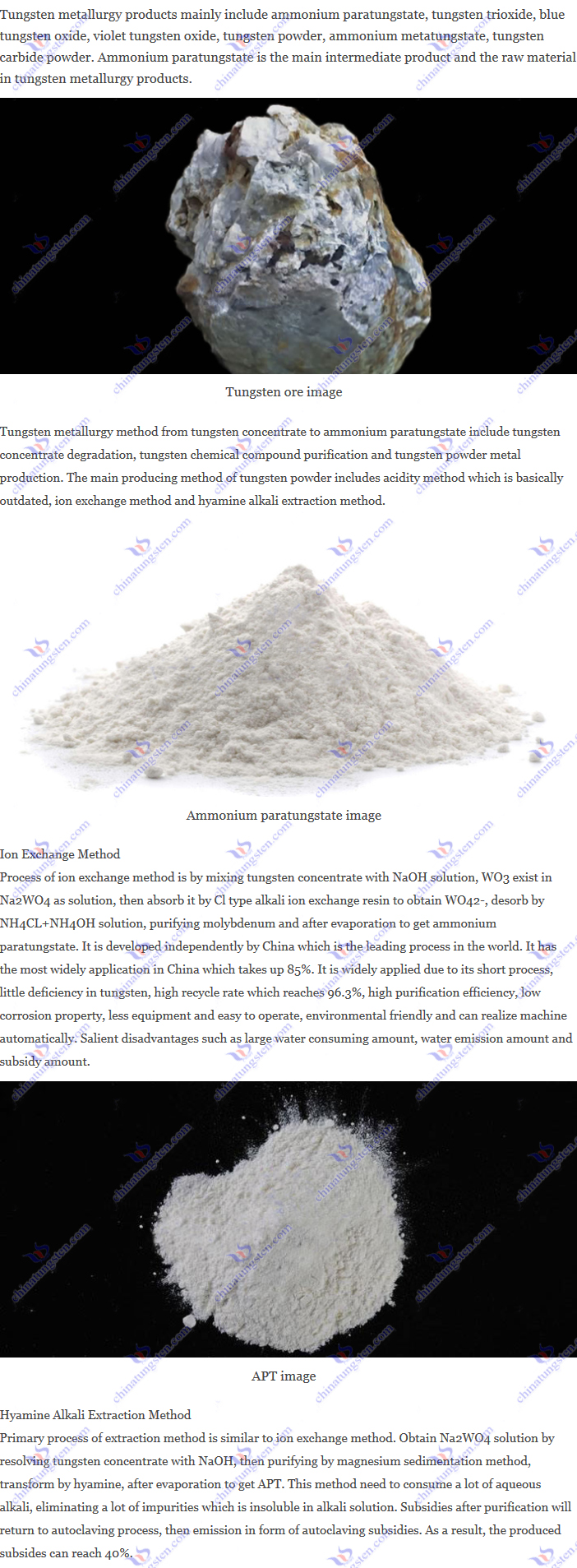 tungsten metallurgy method imgge