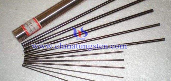 tungsten copper rod picture