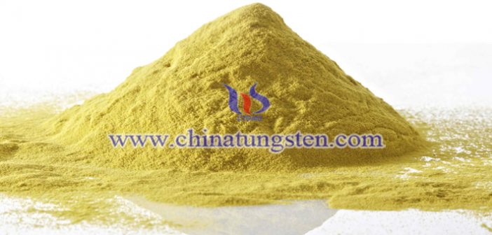 large grain size tungsten trioxide picture