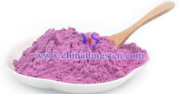 grade 1 violet tungsten oxide nanopowder picture