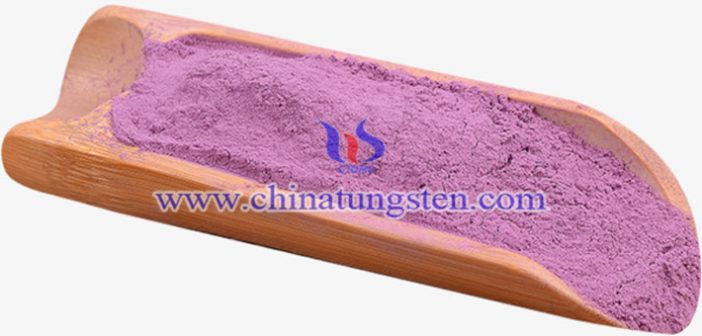 high-purity violet tungsten oxide nanopowder picture