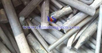 scrap tungsten rod image