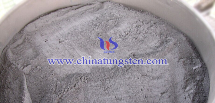 submicron tungsten powder produced by submicron violet tungsten oxide picture