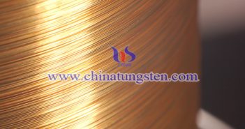 gold plated tungsten rhenium wire Chinatungsten picture