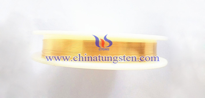 gold plated tungsten rhenium wire picture