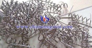 scrap tungsten wire image