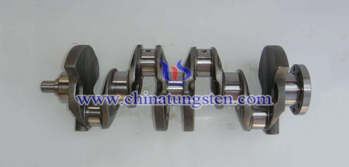 tungsten alloy crankshaft balancing picture