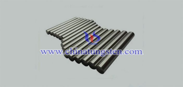 92.5W-5.25Ni-2.25Fe tungsten alloy rod picture