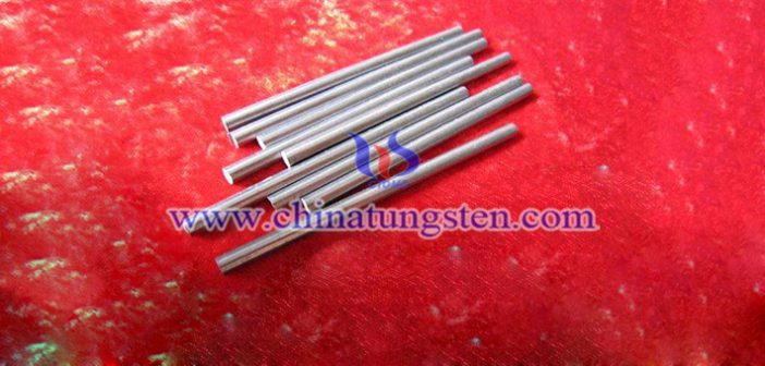 95W-3.5Ni-1.5Fe tungsten alloy rod picture