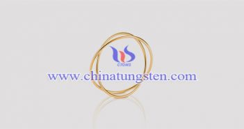 gold plated tungsten alloy cross ring picture