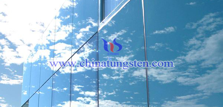 nano cesium tungsten oxide applied for window heat insulation film pic