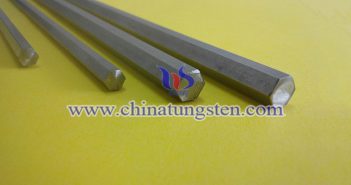 tungsten alloy hexagonal rod picture