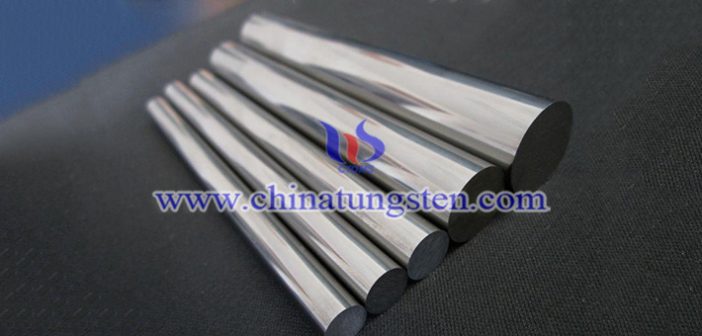 tungsten alloy round bar picture