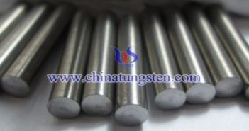 85W-10.5Ni-4.5Fe tungsten alloy rod picture