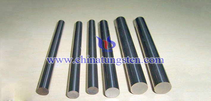 92.5W-5Ni-2.5Fe tungsten alloy rod picture