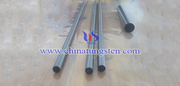 93W4Ni3Fe tungsten alloy rod picture