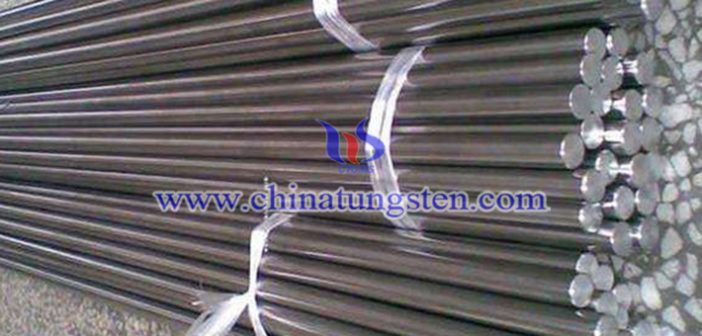 95W3.4Ni1.6Fe tungsten alloy rod picture