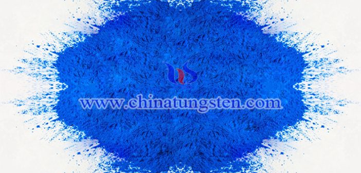 blue tungsten oxide powder applied for ceramic microsphere picture