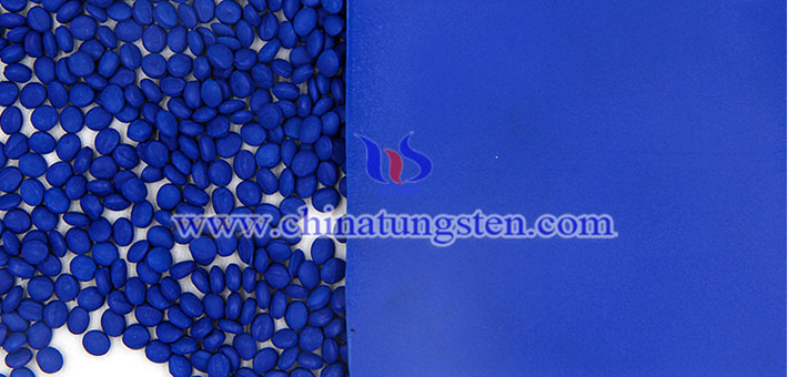 blue tungsten oxide powder applied for ceramic microsphere picture