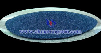 blue tungsten oxide powder applied for nano-ceramic color master image