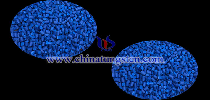 nano blue tungsten oxide applied for ceramic microsphere picture