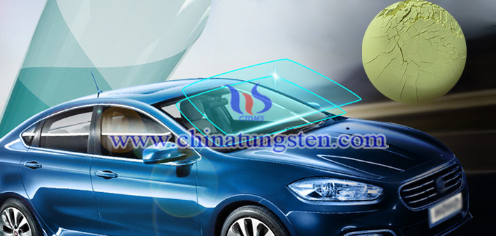 tungsten trioxide applied for thermal insulating glass picture