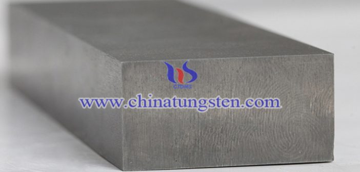 100x80x40mm tungsten alloy block picture