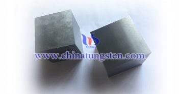 7.8x7.8x7.8mm tungsten alloy cube picture