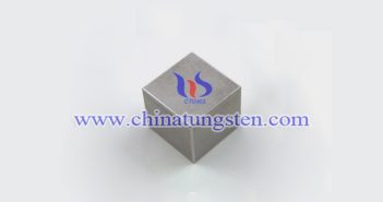 80x80x80mm tungsten alloy block picture