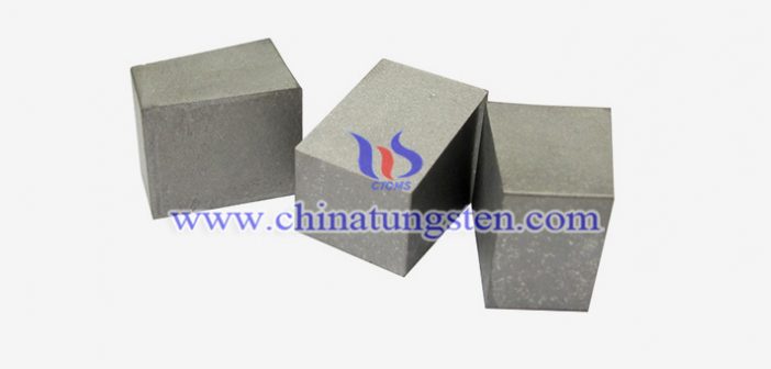 93W-4Ni-3Cu tungsten alloy block picture