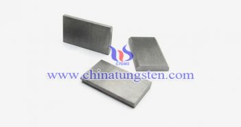 97W-2.1Ni-0.9Fe tungsten alloy block picture