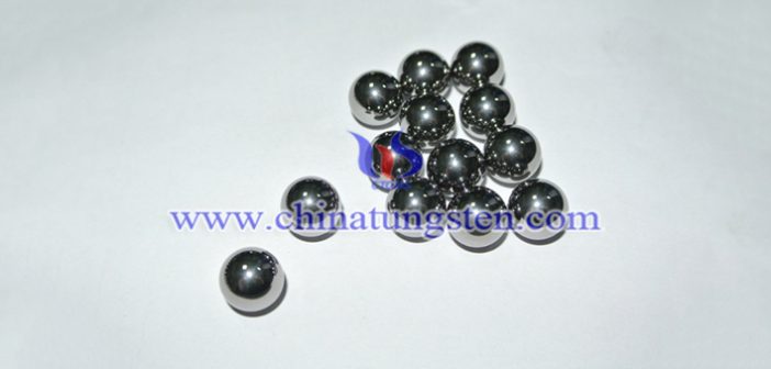 high specific gravity tungsten alloy ball picture