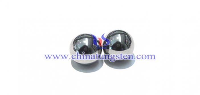 polished tungsten alloy ball picture