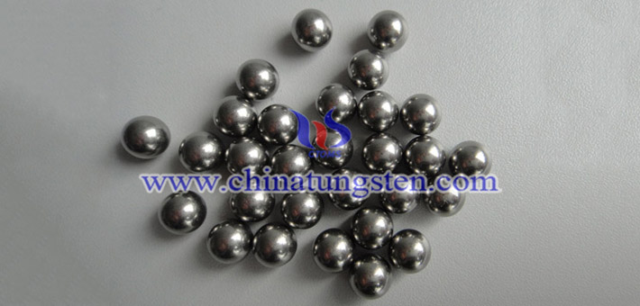 90W-6Ni-4Fe tungsten alloy ball picture