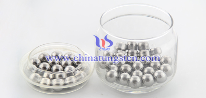 90WNiCu tungsten alloy ball picture