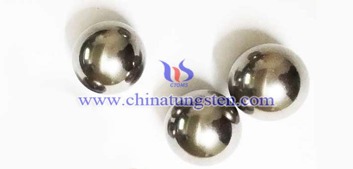 92.5W-5.4Ni-2.1Fe tungsten alloy ball picture