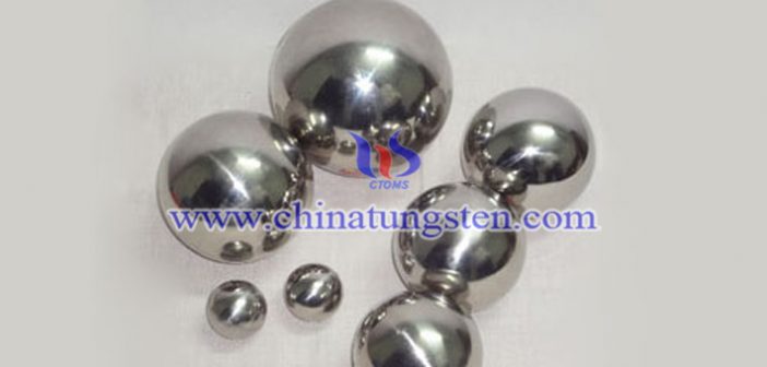 92.5W-5.4Ni-2.1Fe tungsten alloy ball picture