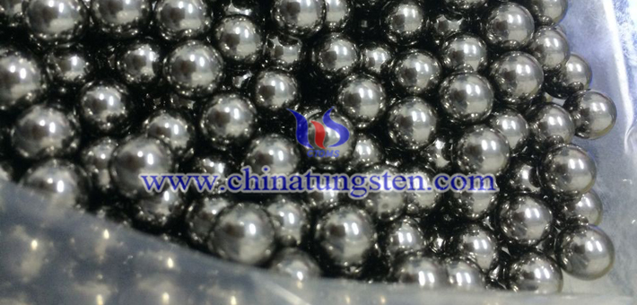 95W-3.5Ni-1.5Fe tungsten alloy ball picture