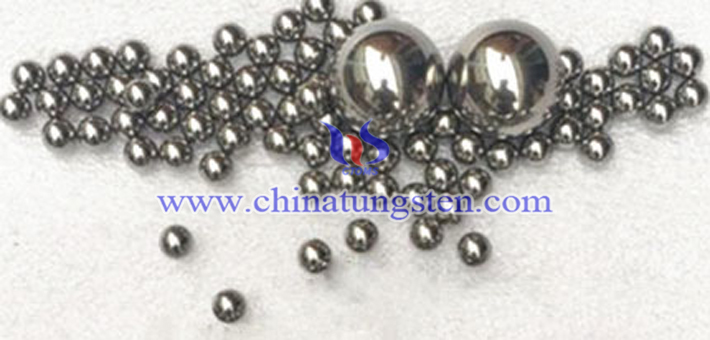 95W-4Ni-1Cu tungsten alloy ball picture