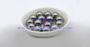 97W-2.1Ni-0.9Fe tungsten alloy ball picture