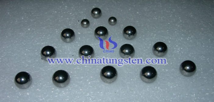 W-Ni-Cu tungsten alloy ball picture