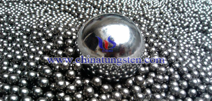 φ32mm tungsten alloy ball picture