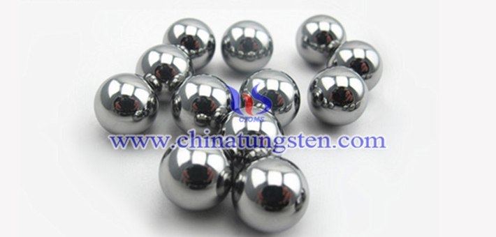 φ50mm tungsten alloy ball picture