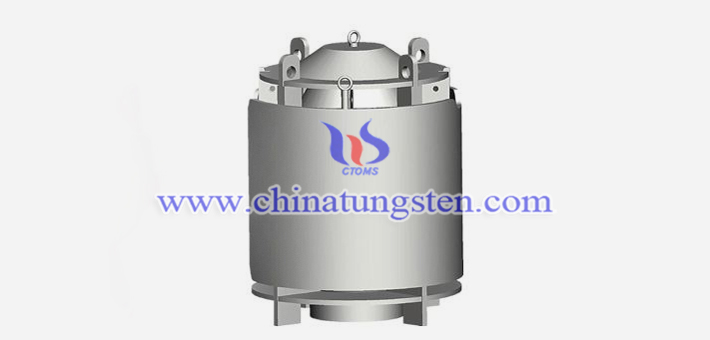 tungsten alloy radioactive source receptacle picture